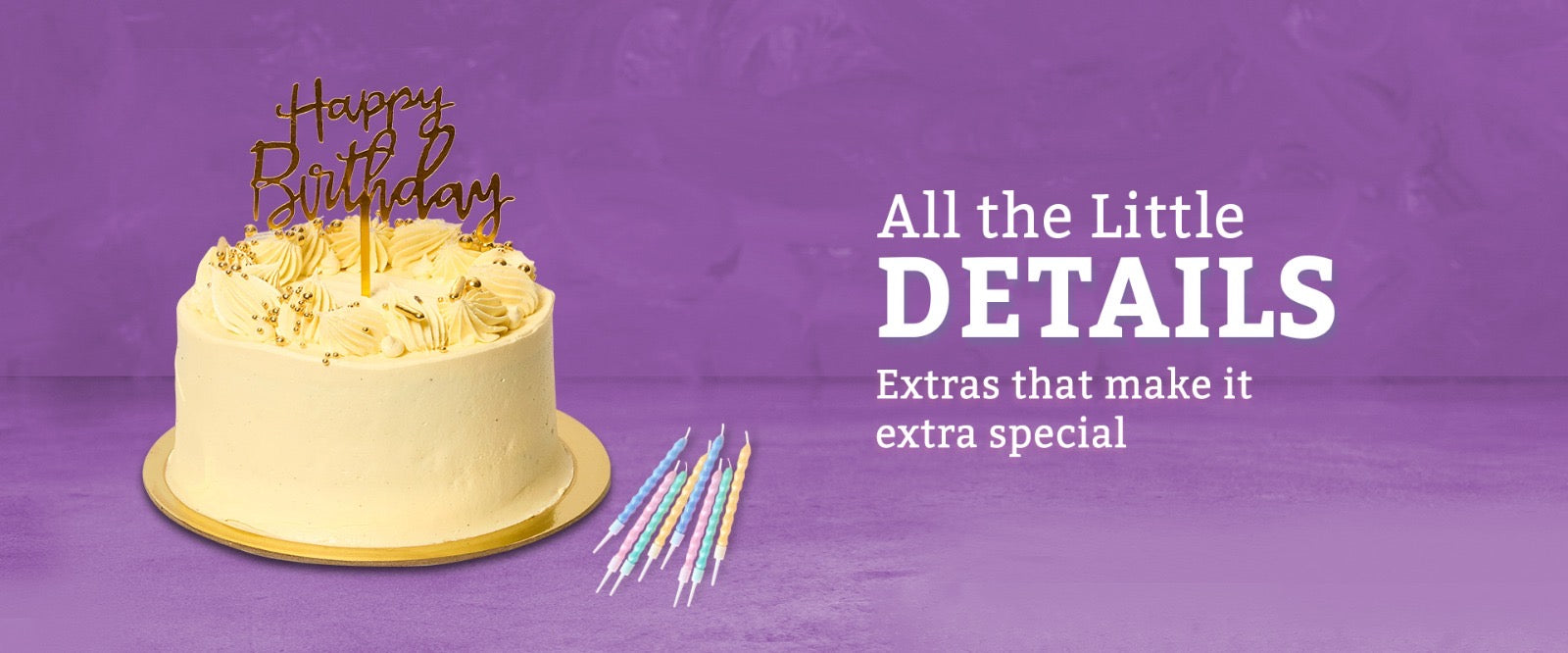 Cake Extras collection banner image