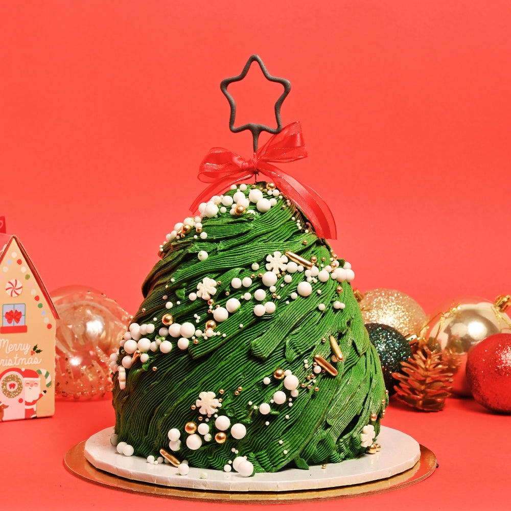 Christmas Tree Cake