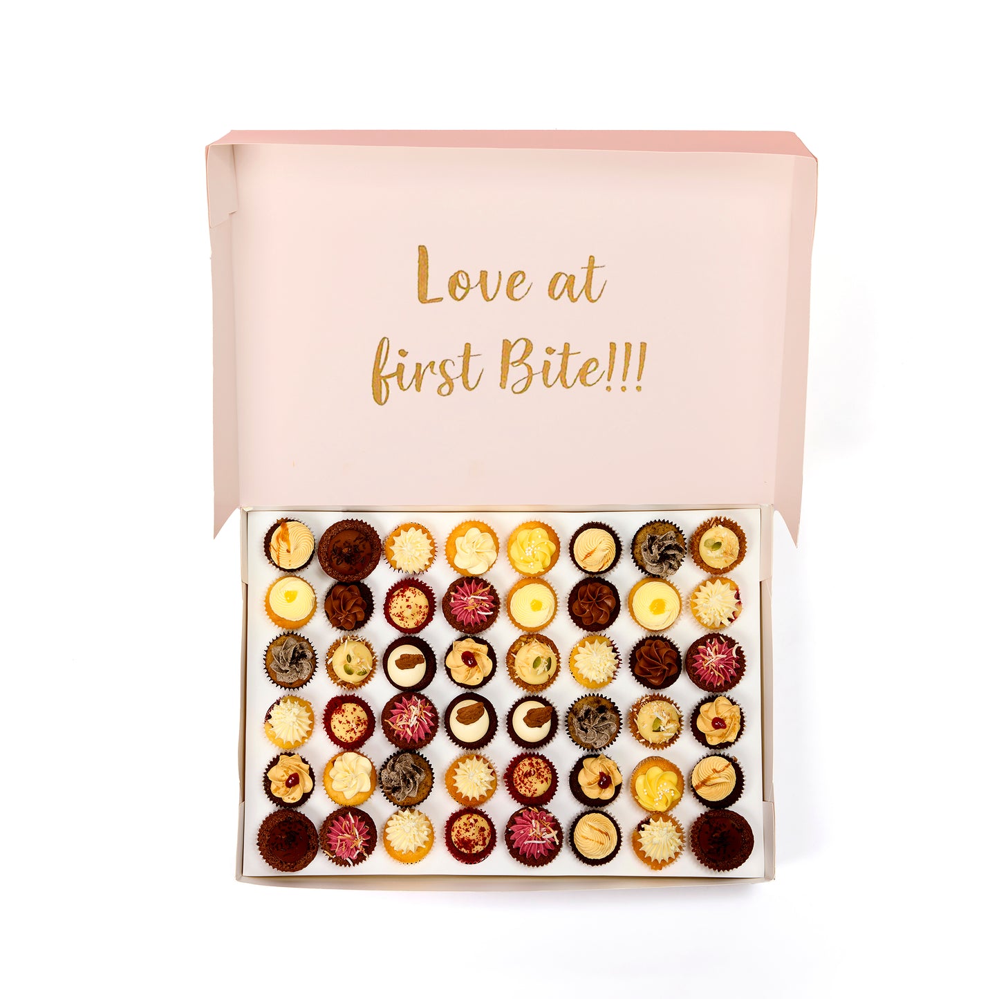 Box Of 48 Assorted Mini Cupcakes