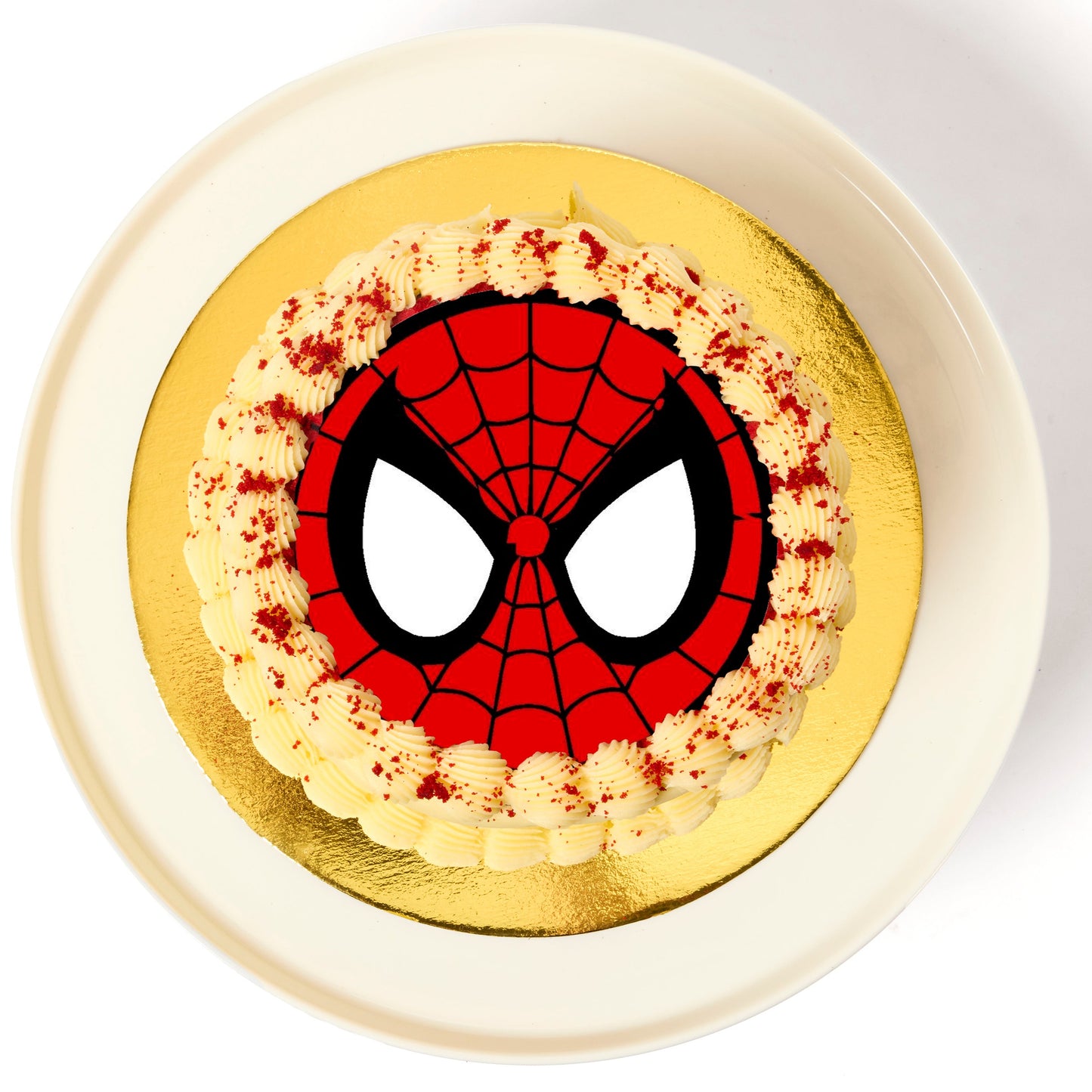 Red Velvet Edible Image Cake