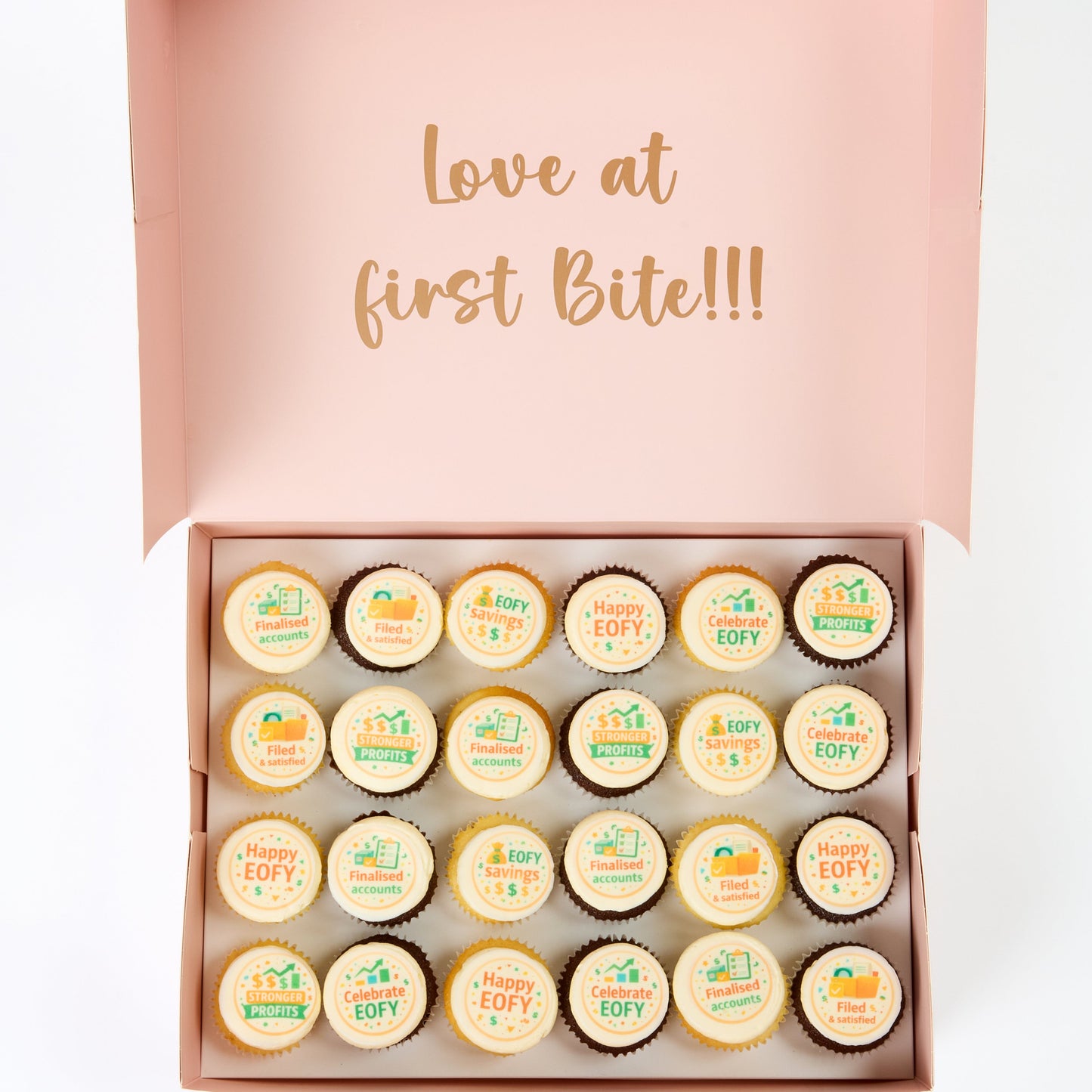 EOFY Cupcakes 24 Standards