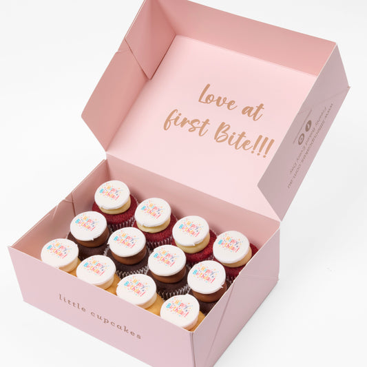 Happy Birthday Theme 1 Cupcakes