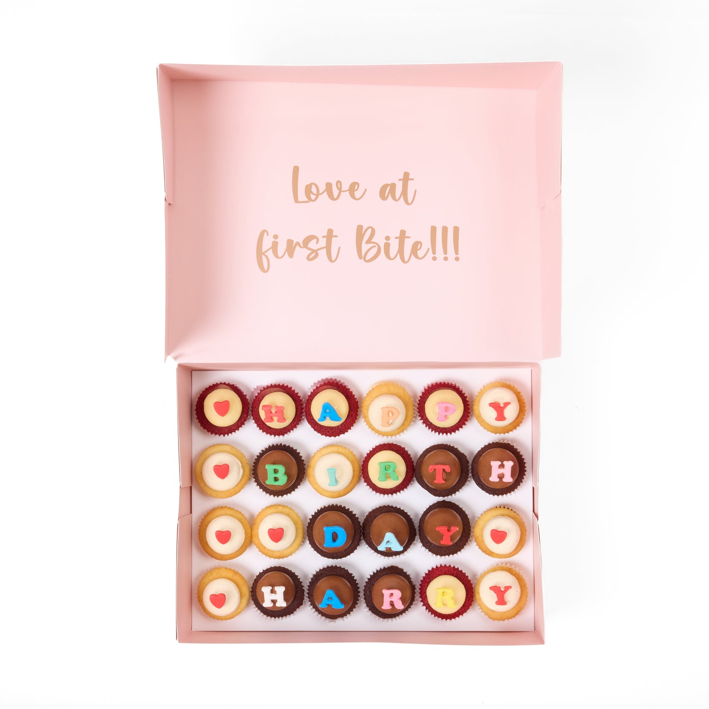 Happy Birthday Theme 3 Cupcakes