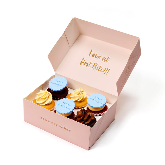 Happy B'day Cupcakes - Pack of 6 std