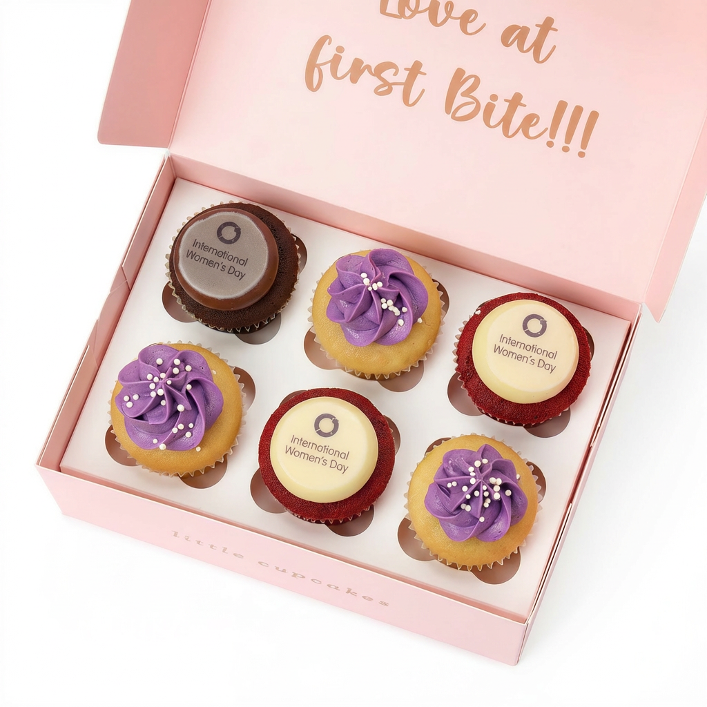 International Women's Day Cupcakes