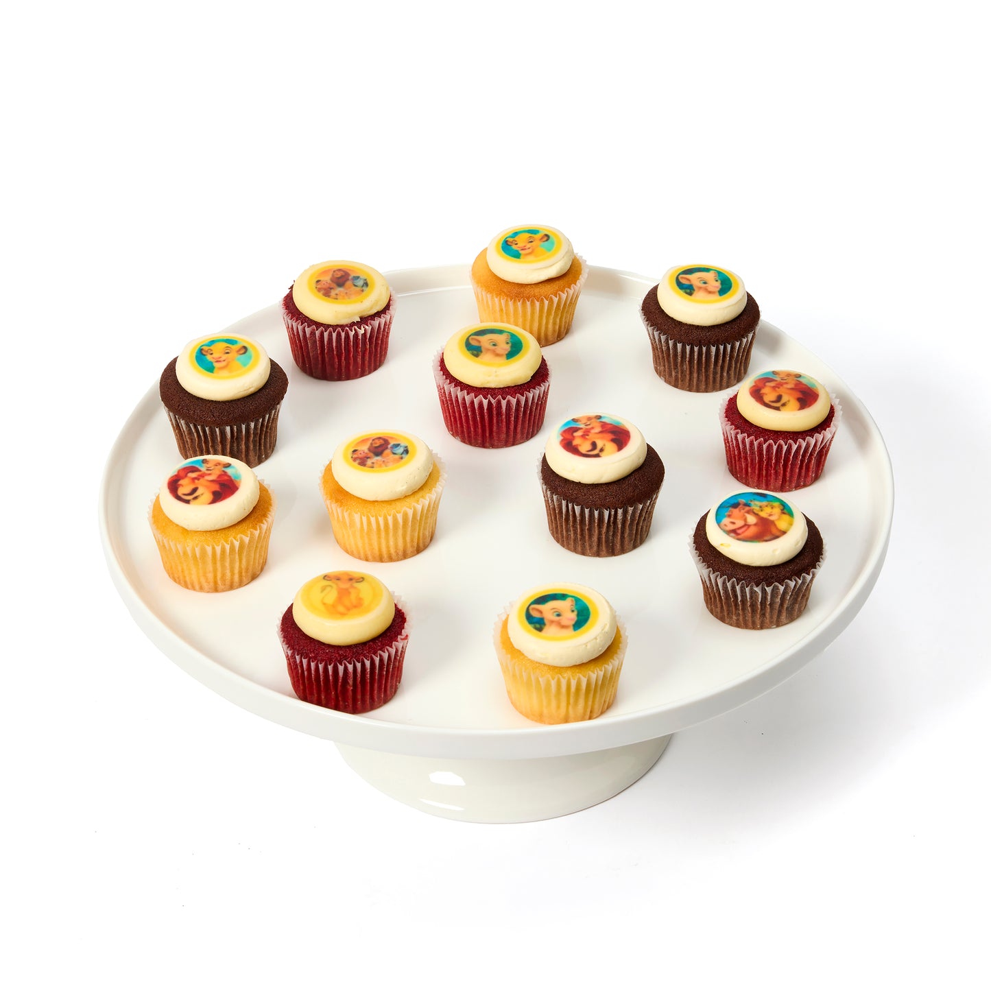 Lion Cub Birthday Cupcakes