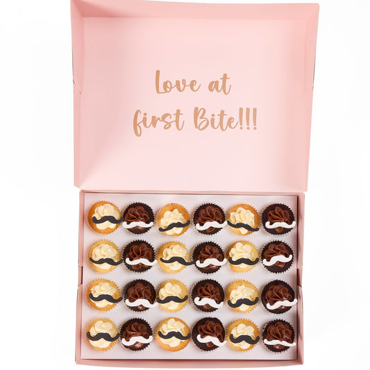 Movember Cupcakes - 24 Standards