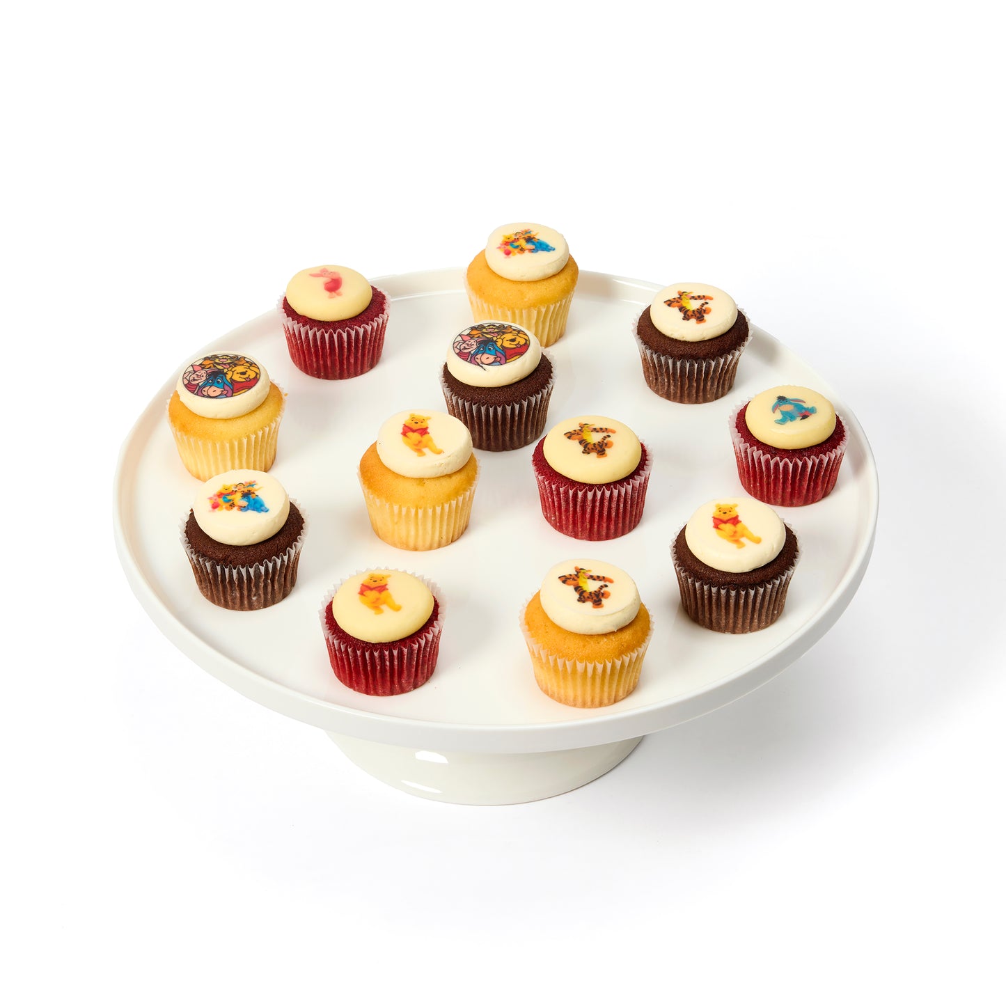 Honey Bear Birthday Cupcakes