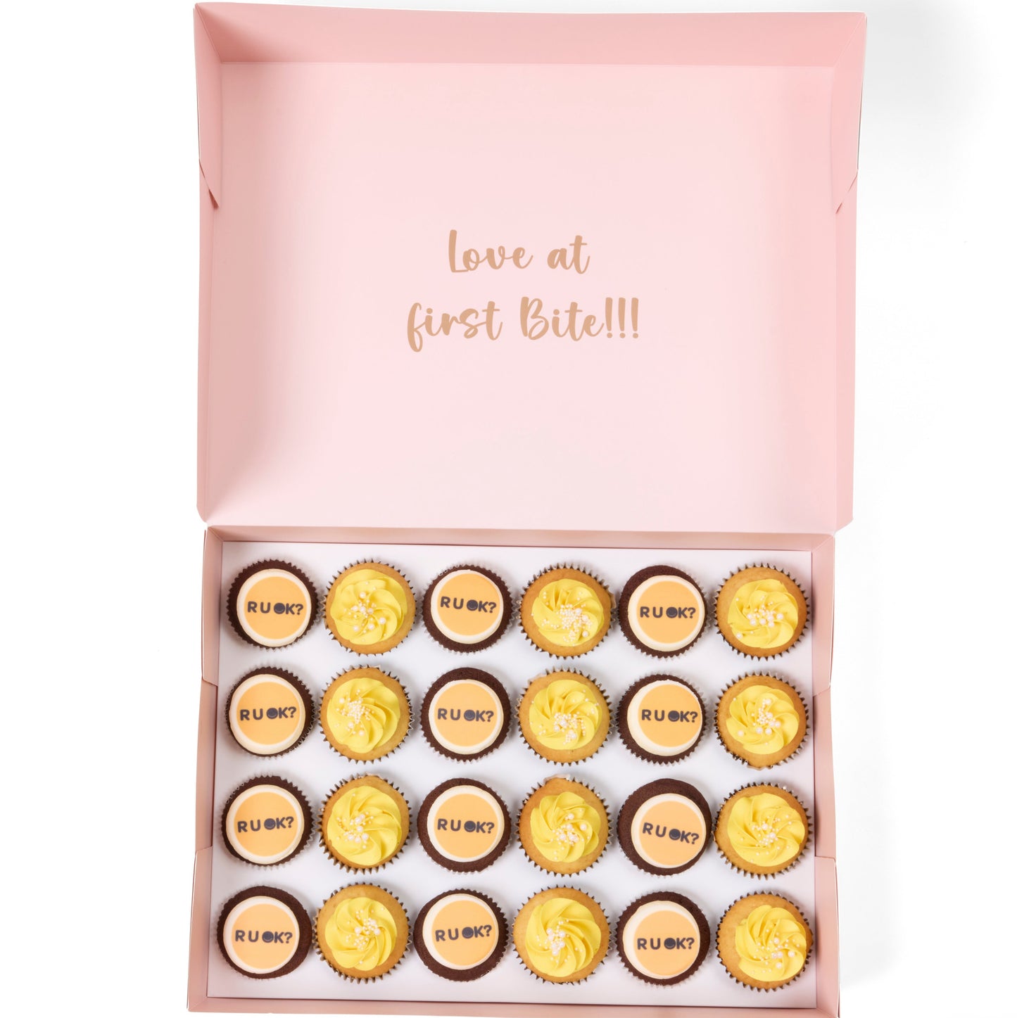 R U OK? Cupcakes 24 Standards