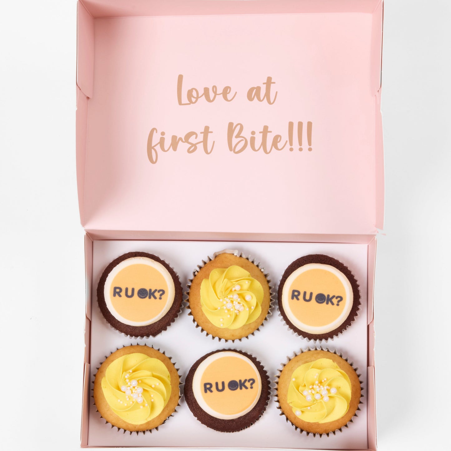 R U OK? Cupcakes 6 Standards