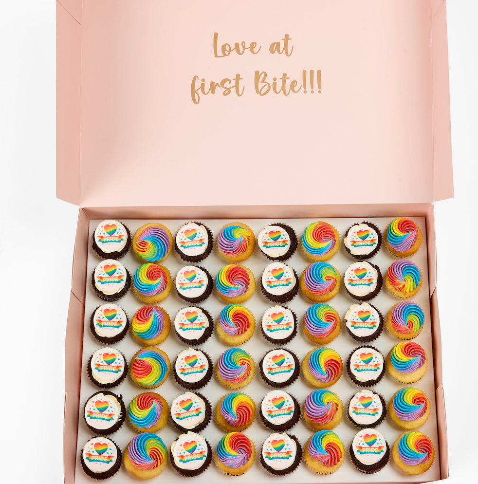PRIDE themed Cupcakes - 48 Standards
