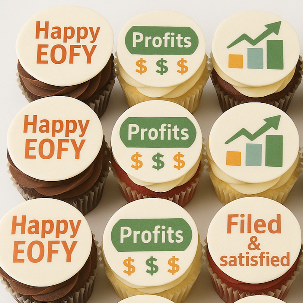 EOFY Cupcakes 12 Minis