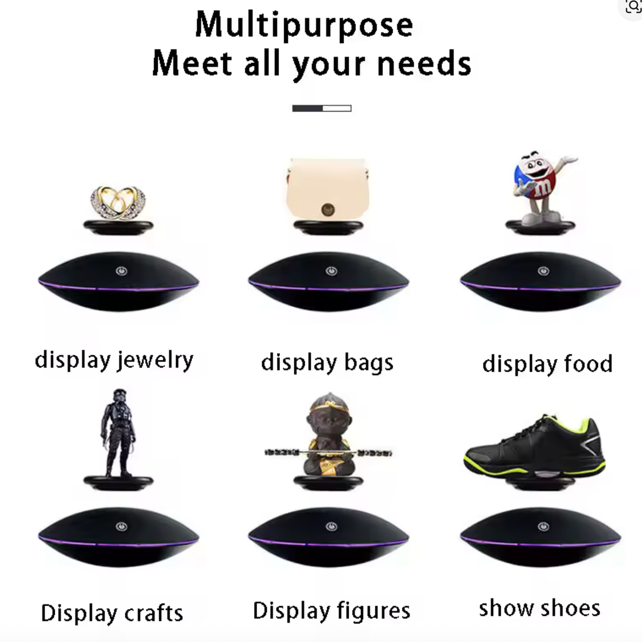 Magnetic Levitating Cake Display