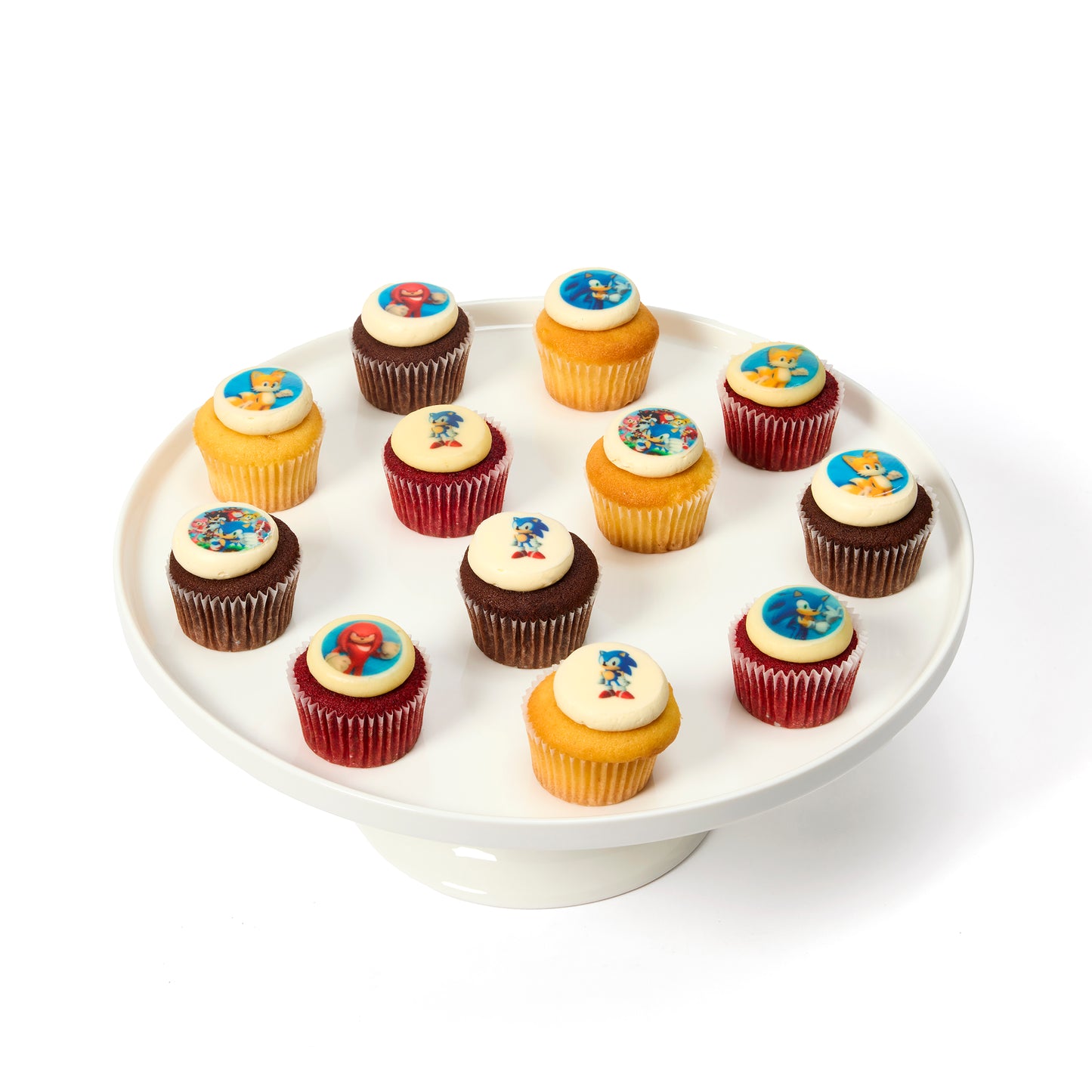 Sonic - The Hedgehog Cupcakes