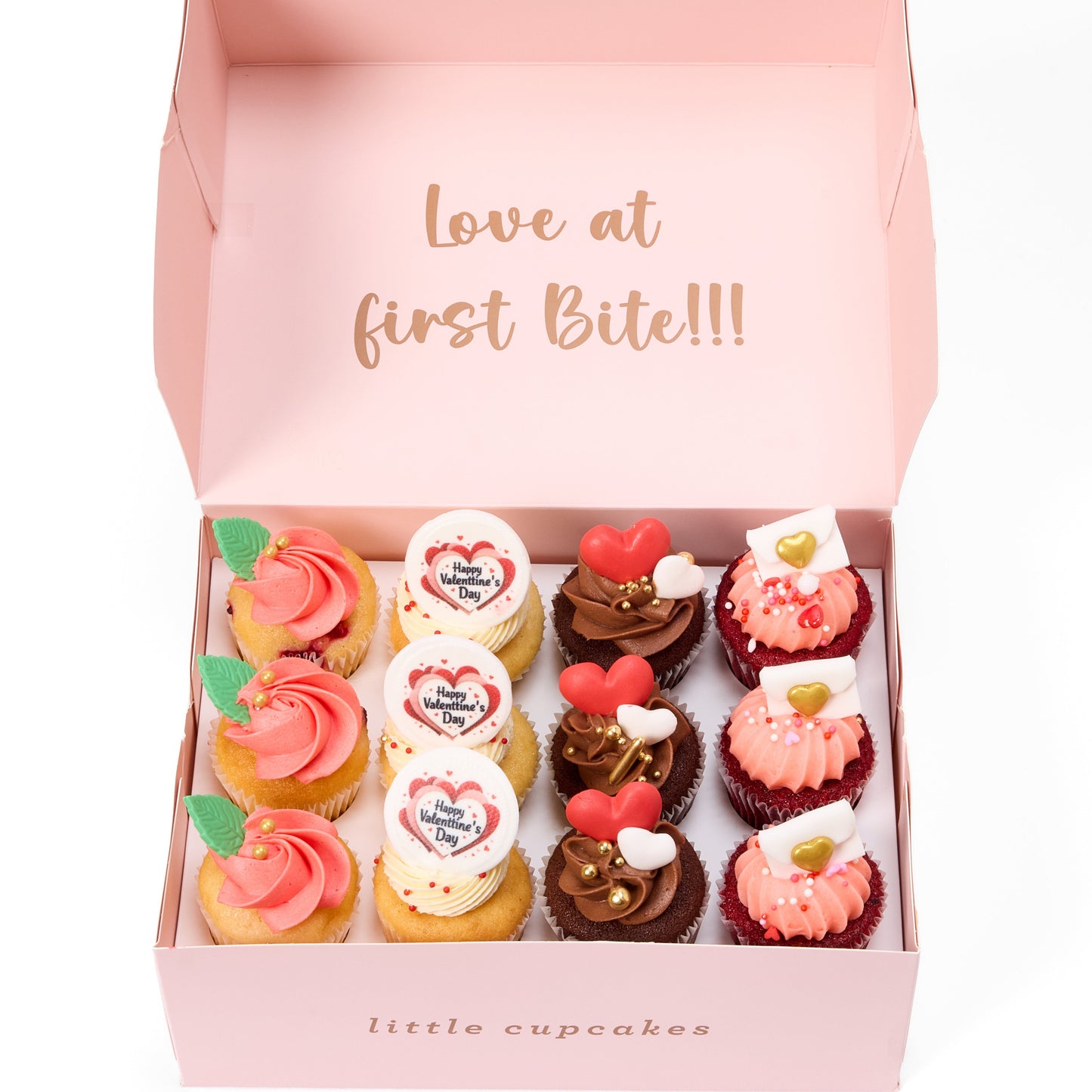Valentine's Day Cupcakes - 12 Standards
