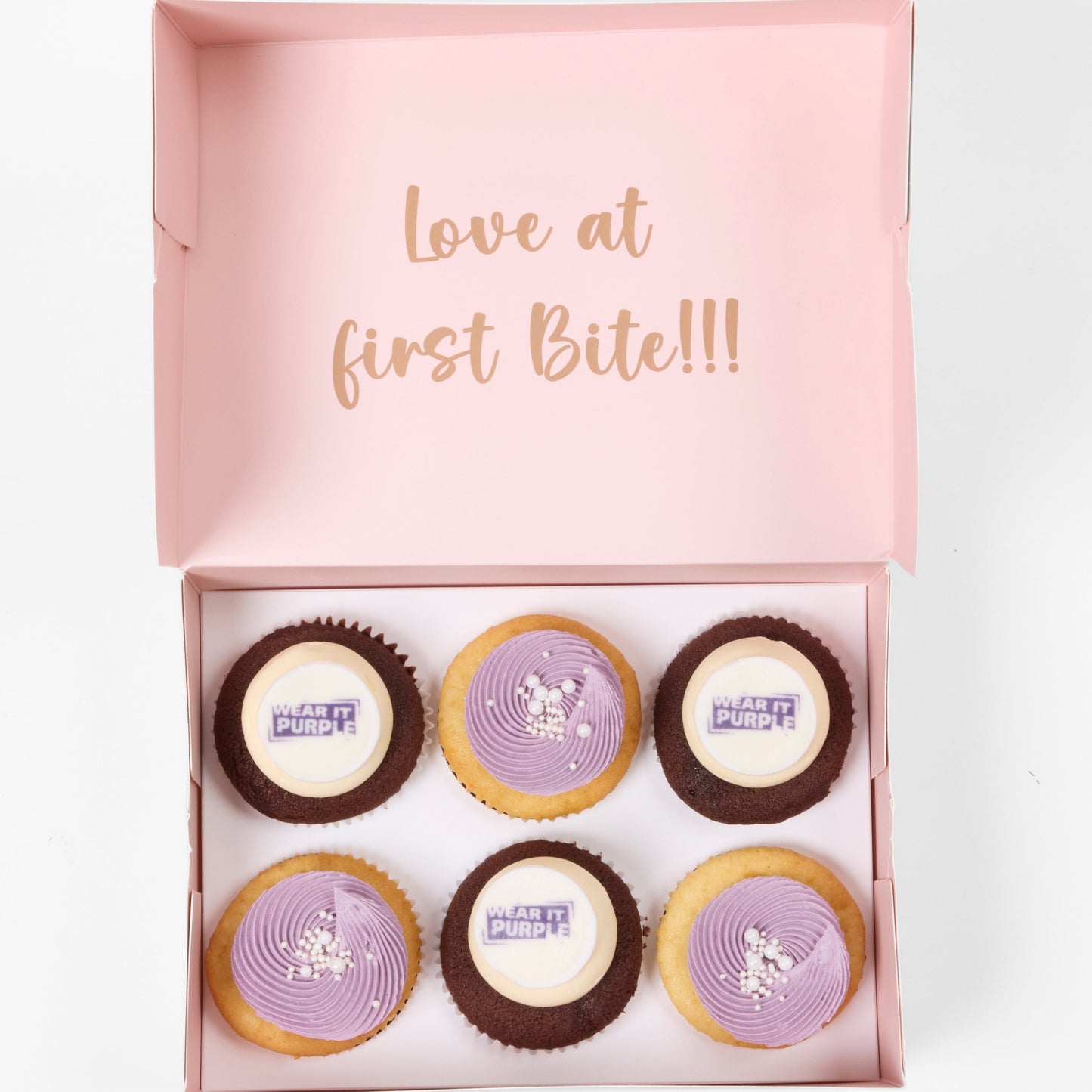 Wear It Purple Day Cupcakes 6 Standards