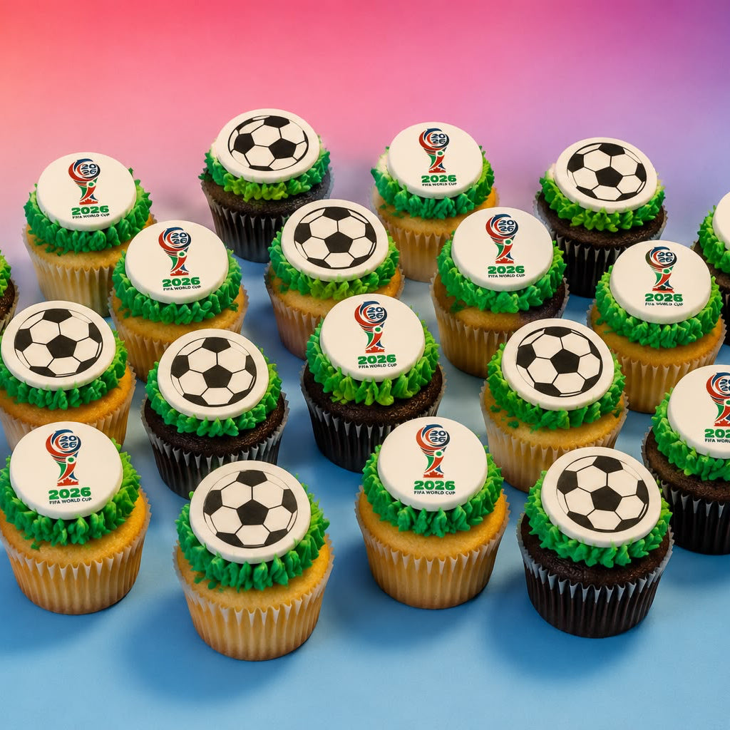 FIFA World Cup Cupcakes 24 Minis