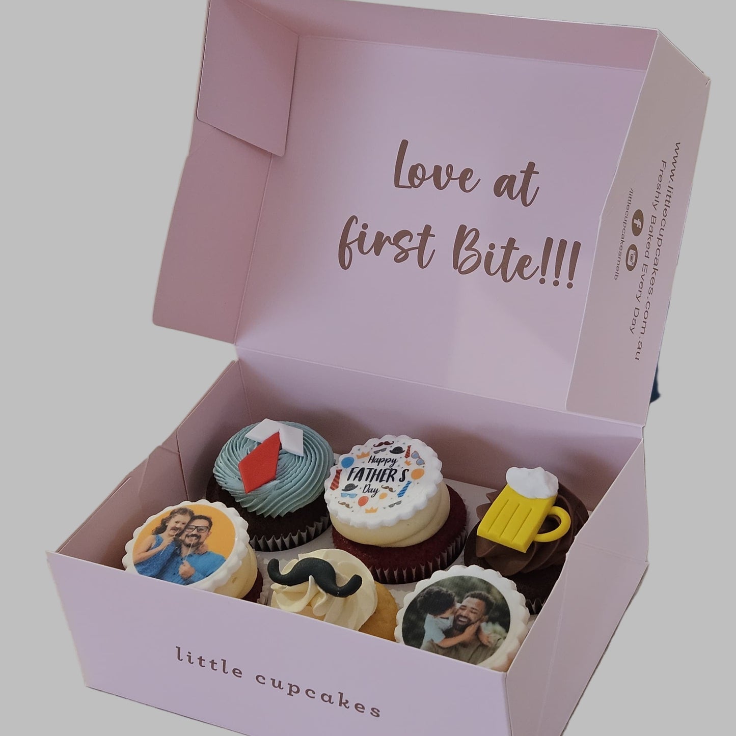 Father's Day Cupcake Box