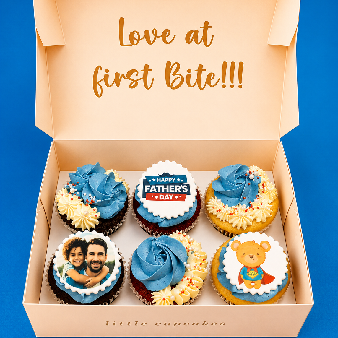 Father's Day Cupcake Box