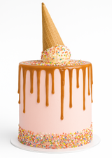 Ice-Cream Cone Cake