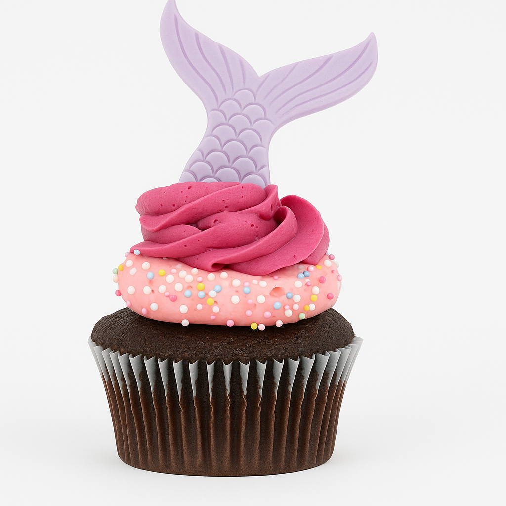 Mermaid Cupcakes - 12 Standard Cupcakes