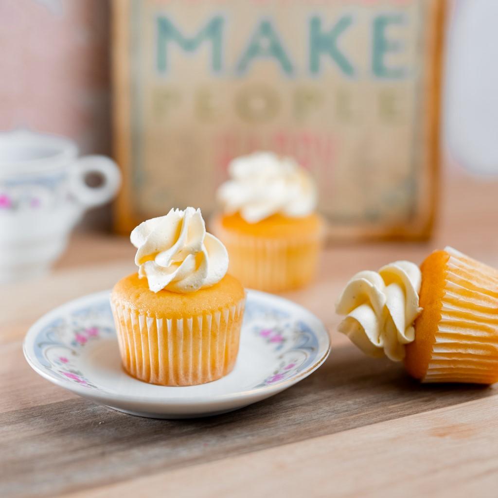 Classic Vanilla Cupcake - Simple and sweet with a classic vanilla flavor