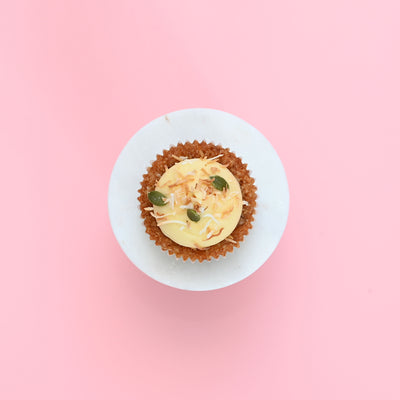 Carrot and Walnut Cupcake (N)