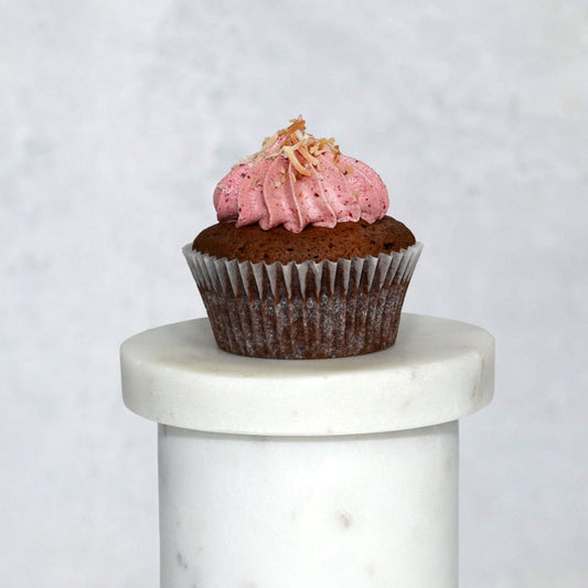 Cherry Ripe Cupcake