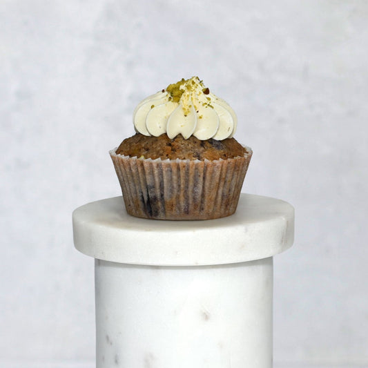 Blueberry Pistachio Cupcake (VE) (GF) (N)