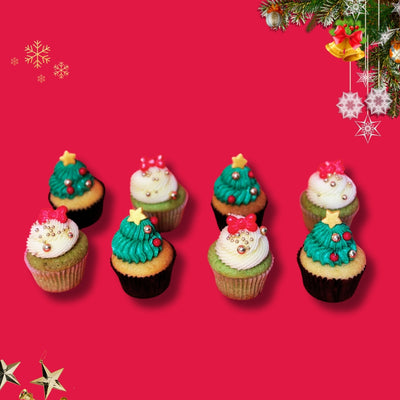 Gluten Free Christmas Cupcake Boxes