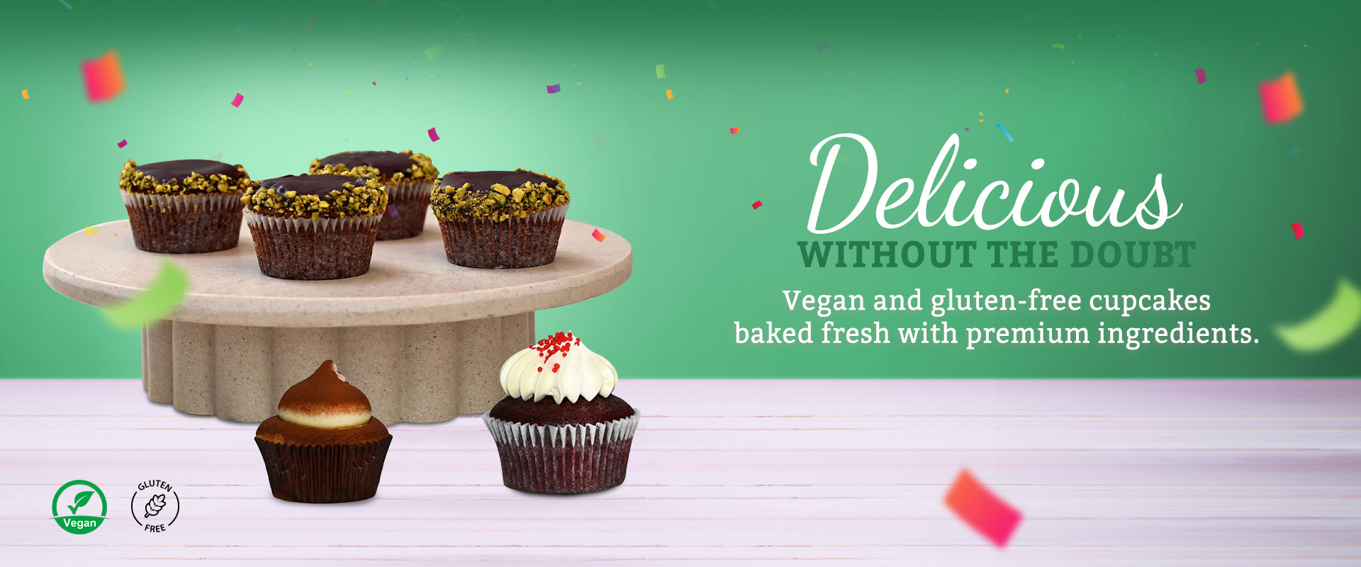 Vegan & Gluten Free collection banner image