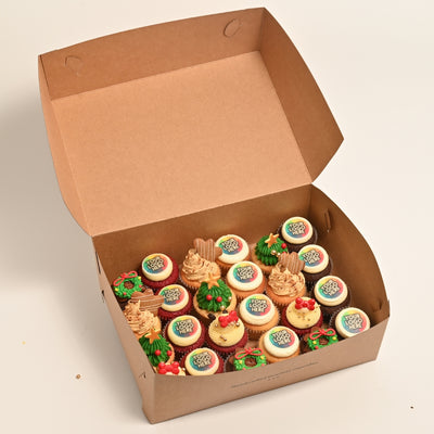 Christmas Corporate Cupcakes – Ideal for Holiday Events