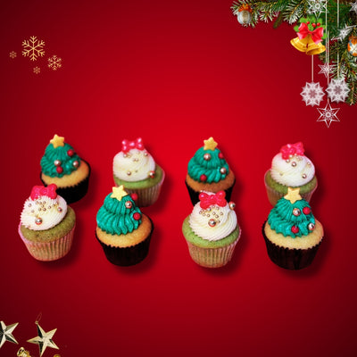 Gluten Free Christmas Cupcake Boxes