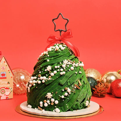 Christmas Tree Cake