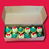 Gluten Free Christmas Cupcake Boxes