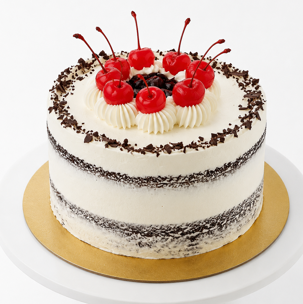 Black Forest Cake - Eggless