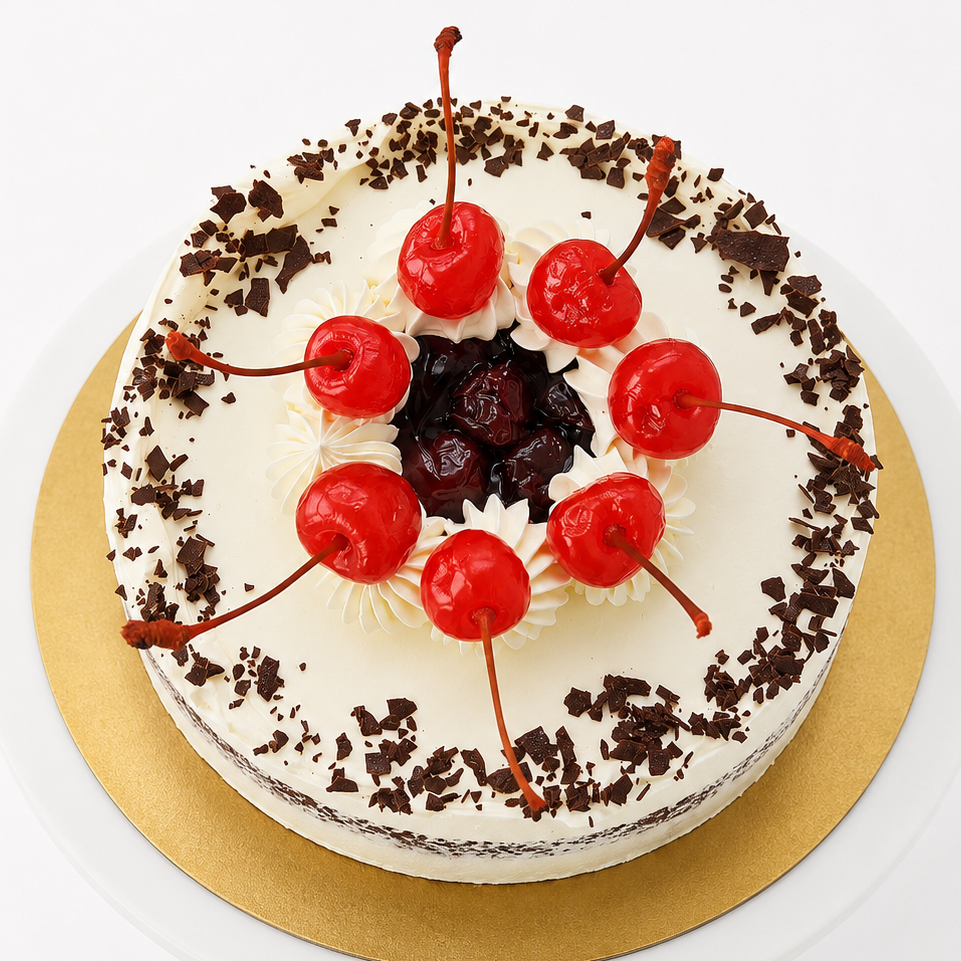 Black Forest Cake - Eggless