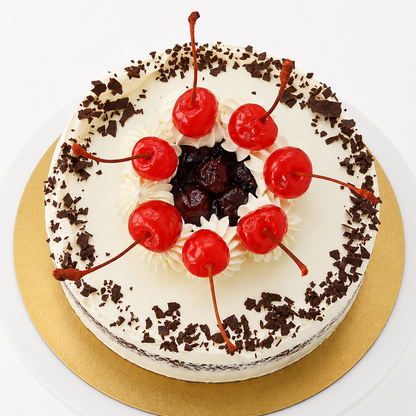 Black Forest Cake - Eggless