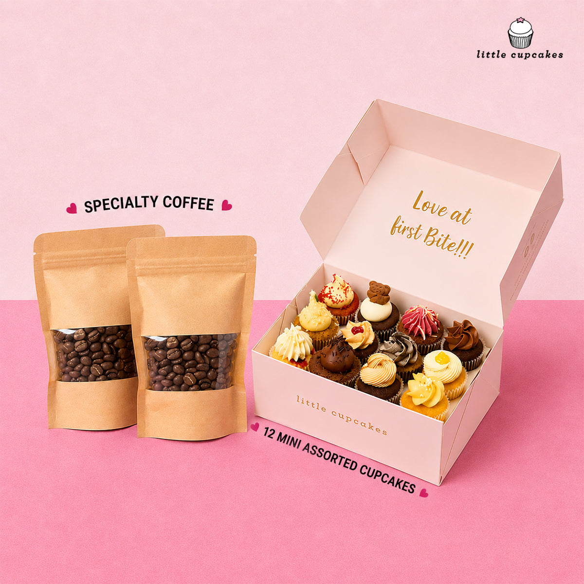 Cupcake & Coffee Indulgence Box