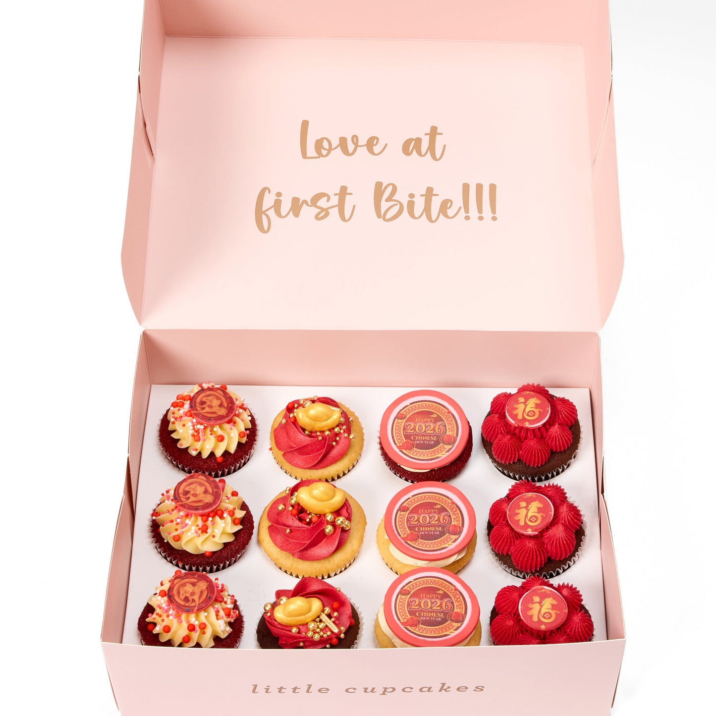 Chinese New Year Cupcakes - Pack of 12 Std