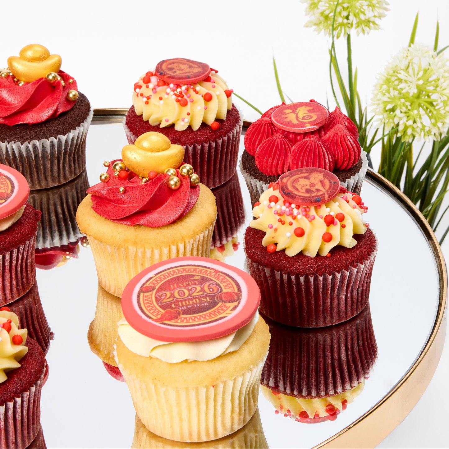 Chinese New Year Cupcakes - Pack of 24 Std
