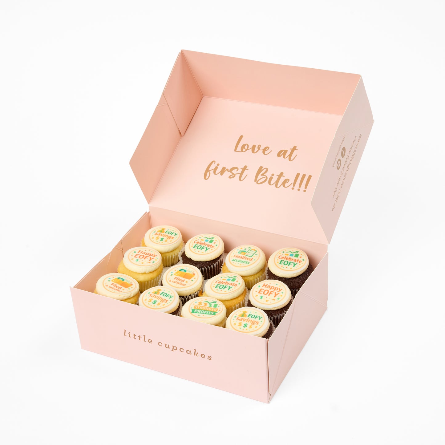 EOFY Cupcakes 12 Minis