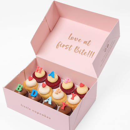 Happy Birthday Theme 2 Cupcakes