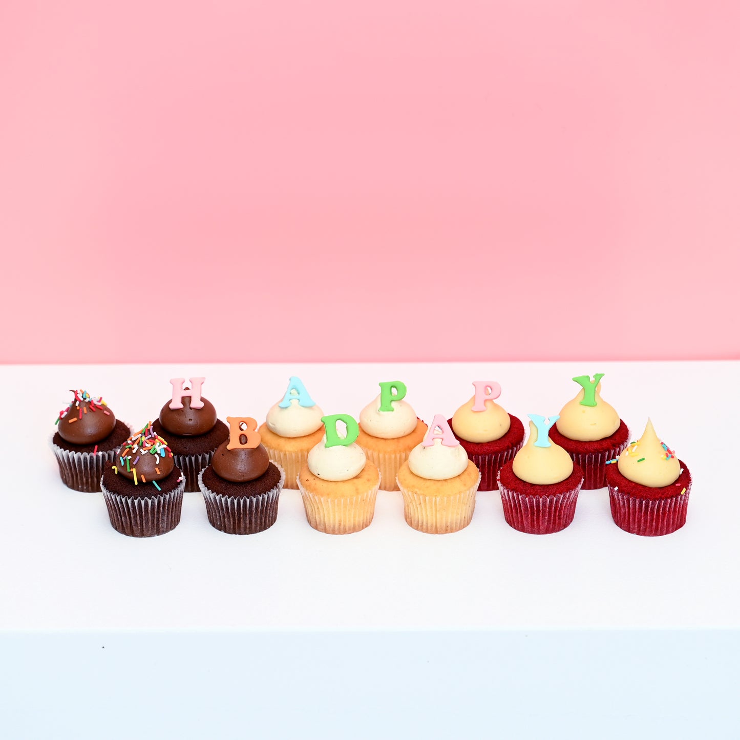 Happy Birthday Theme 2 Cupcakes