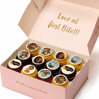 Moana Cupcakes