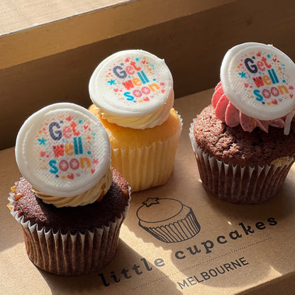 Get Well Soon Cupcakes