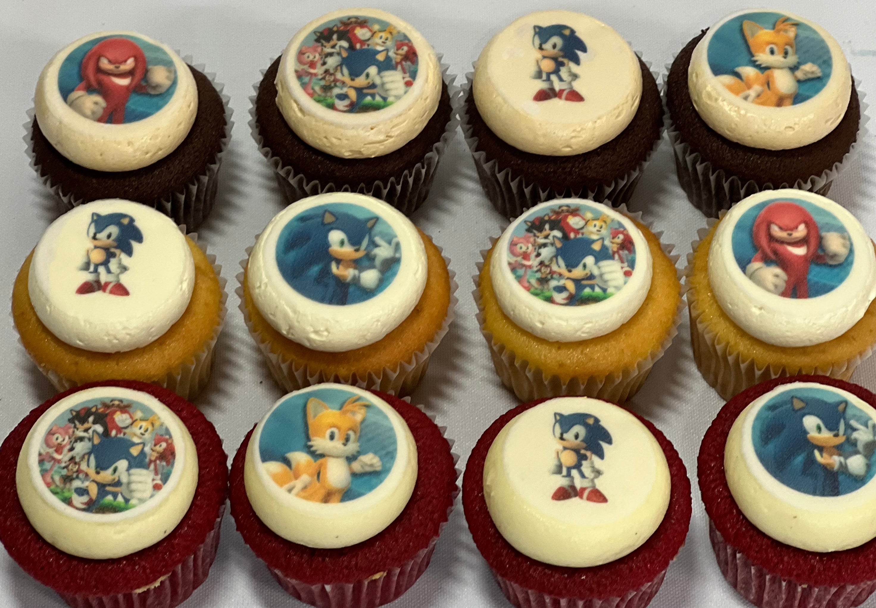 Sonic The Hedgehog Cupcakes Little Cupcakes Sonic the hedgehog cupcakes little cupcakes