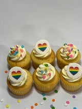 PRIDE themed Cupcakes