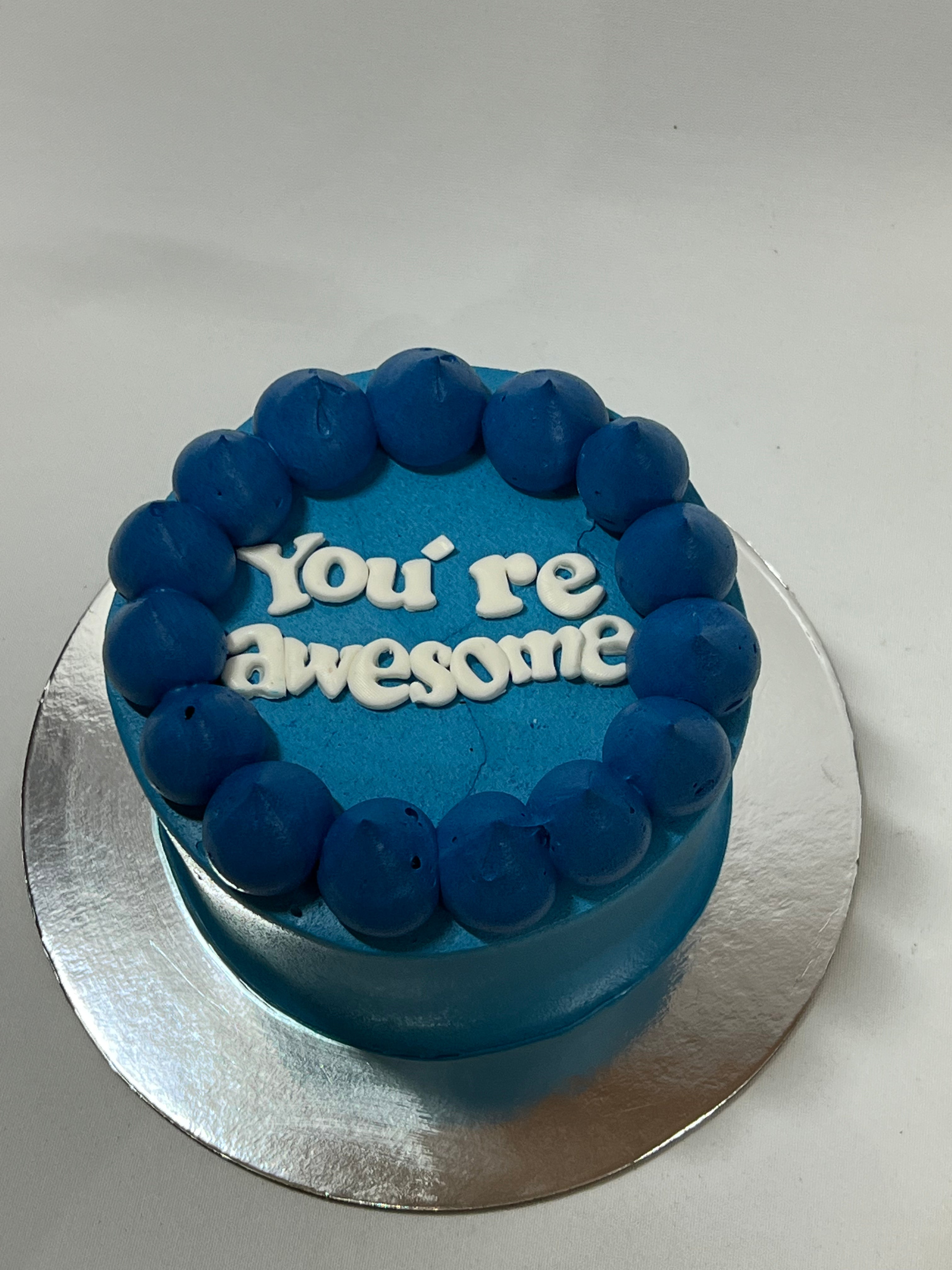 Personalised Message Cake