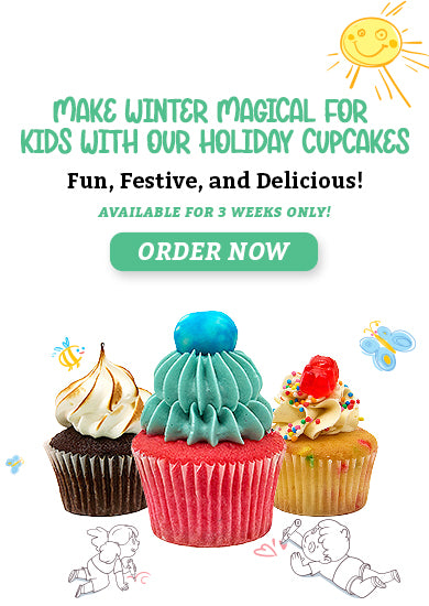 Kids Winter Holiday Cupcakes collection banner image